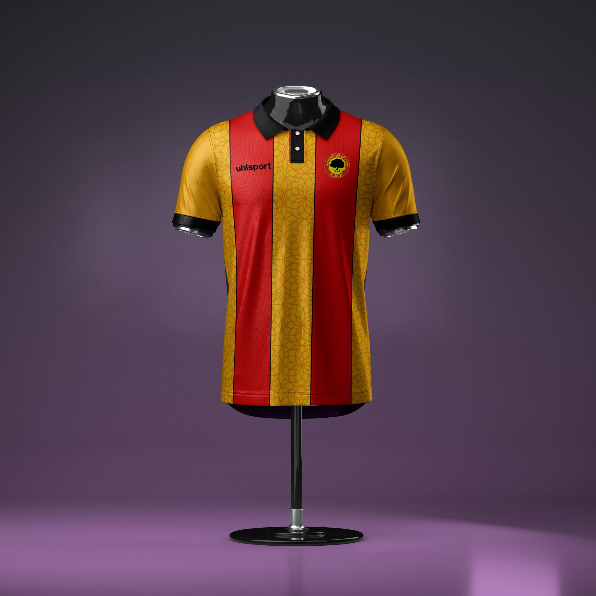 Maillot domicile ES Zarzis 2025-2026