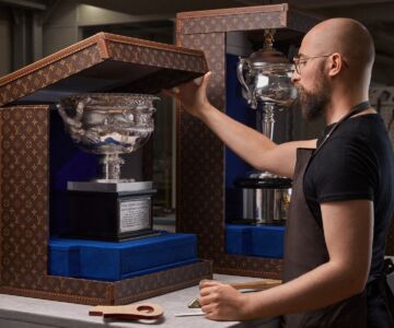Louis Vuitton, malle officielle de l’Open d’Australie 2024