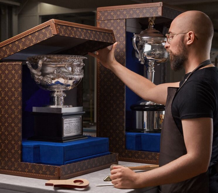 Louis Vuitton, malle officielle de l’Open d’Australie 2024