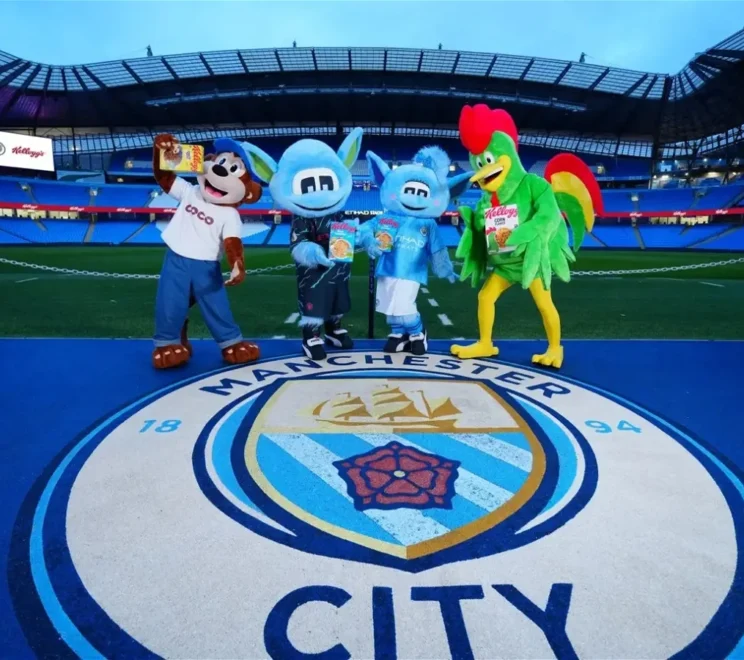 La marque de céréales « Kellogg's », nouveau sponsor de Manchester City