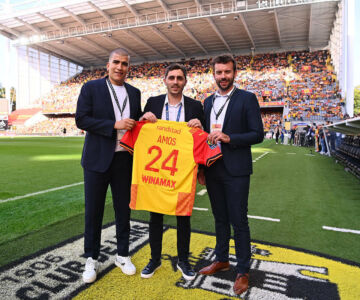 AMOS Lille renouvelle son partenariat avec le RC Lens